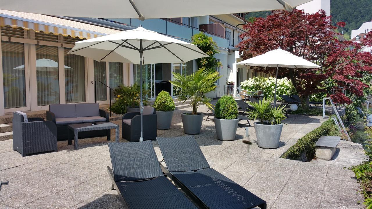 Hotel Riviera Loft Weggis Esterno foto